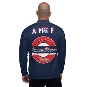 Jason Pierre Italy A Phi Unisex Bomber Jacket