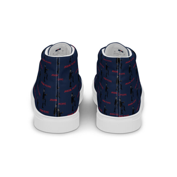 Jason Pierre Italy Men’s high top canvas shoes