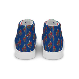 Jason Pierre Italy Men’s high top canvas shoes