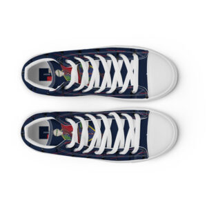 Jason Pierre Italy Men’s high top canvas shoes