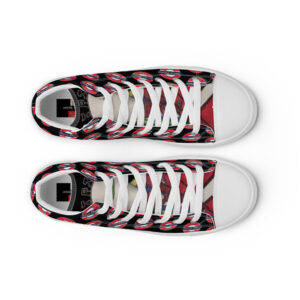 Jason Pierre Italy Men’s high top canvas shoes