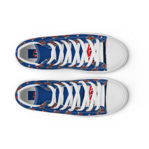 Jason Pierre Italy Men’s high top canvas shoes