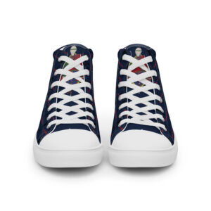 Jason Pierre Italy Men’s high top canvas shoes