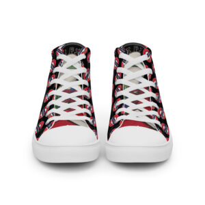 Jason Pierre Italy Men’s high top canvas shoes