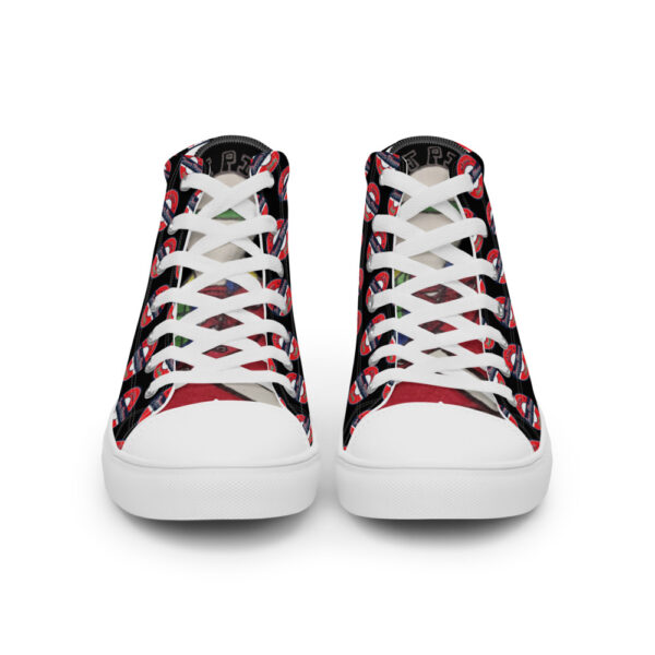Jason Pierre Italy Men’s high top canvas shoes