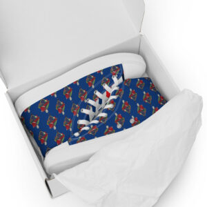 Jason Pierre Italy Men’s high top canvas shoes