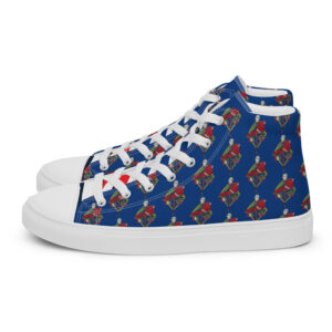 Jason Pierre Italy Men’s high top canvas shoes
