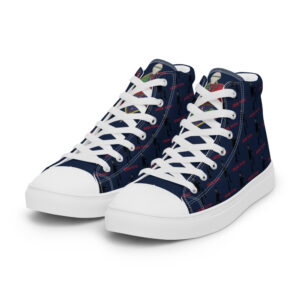 Jason Pierre Italy Men’s high top canvas shoes