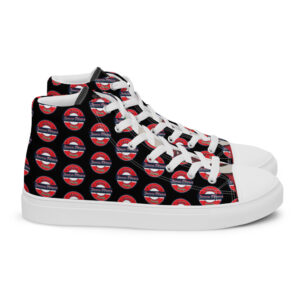 Jason Pierre Italy Men’s high top canvas shoes