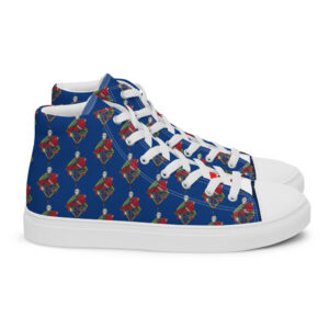 Jason Pierre Italy Men’s high top canvas shoes