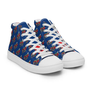 Jason Pierre Italy Men’s high top canvas shoes