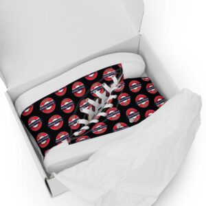 Jason Pierre Italy Women’s high top canvas shoes