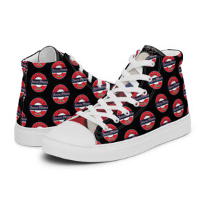 Jason Pierre Italy Women’s high top canvas shoes