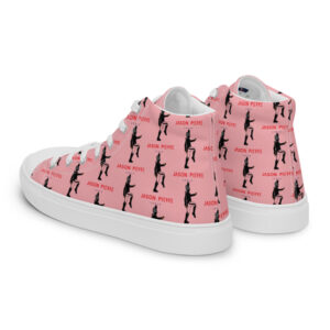 Jason Pierre Italy Women’s high top canvas shoes