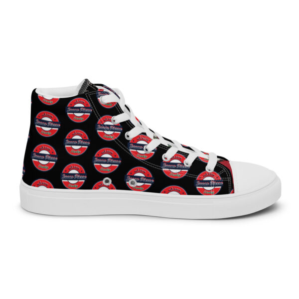 Jason Pierre Italy Women’s high top canvas shoes