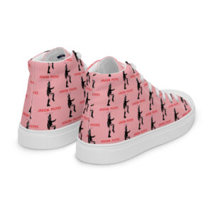 Jason Pierre Italy Women’s high top canvas shoes