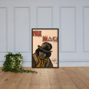 Jason Pierre Mack Framed poster