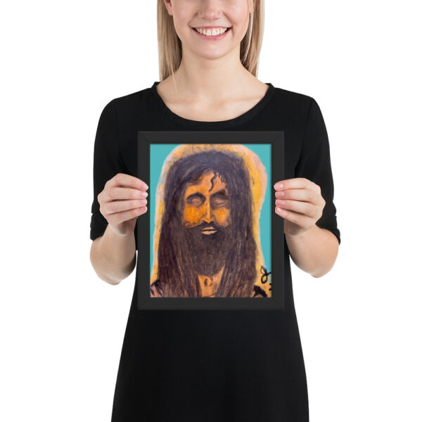 Jason Pierre Jesus Framed poster