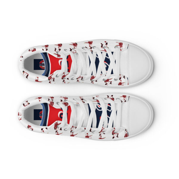 Jason Pierre Men’s high top canvas shoes