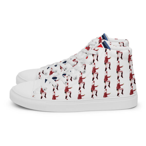 Jason Pierre Men’s high top canvas shoes