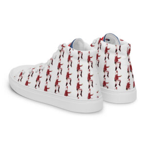 Jason Pierre Men’s high top canvas shoes