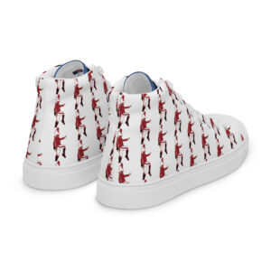 Jason Pierre Men’s high top canvas shoes