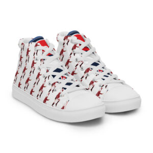 Jason Pierre Men’s high top canvas shoes