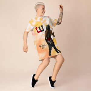 w T-shirt dress