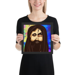 Jesus 2 Framed poster