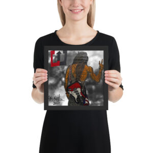 Wayne Framed poster