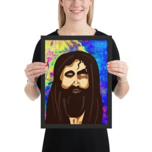 Jesus 2 Framed poster