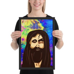 Jesus 2 Framed poster