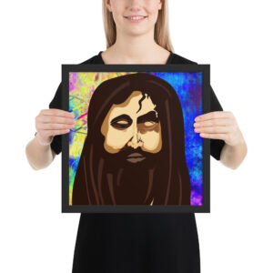 Jesus 2 Framed poster
