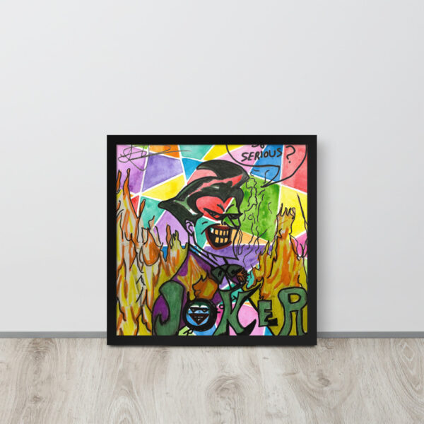 Joke Framed poster
