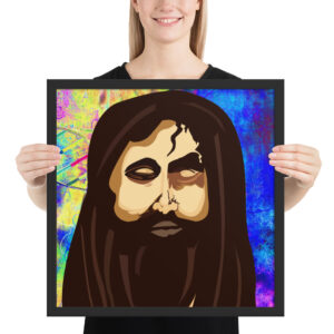 Jesus 2 Framed poster