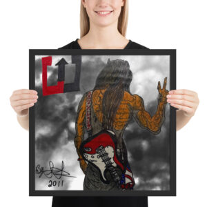 Wayne Framed poster