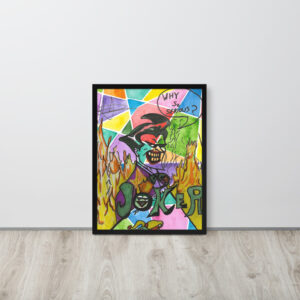 Joke Framed poster