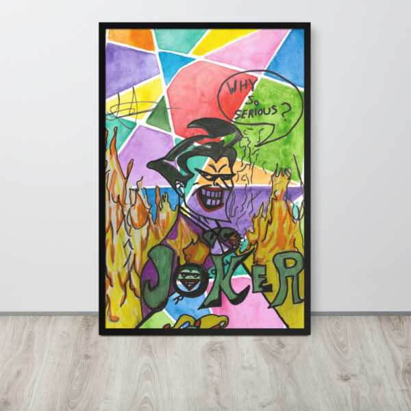 Joke Framed poster