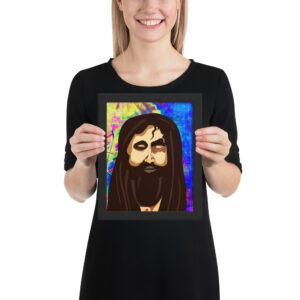 Jesus 2 Framed poster