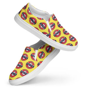 Jason Pierre Men’s slip-on canvas shoes