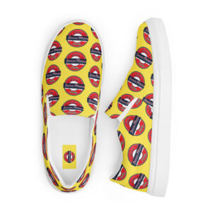 Jason Pierre Men’s slip-on canvas shoes