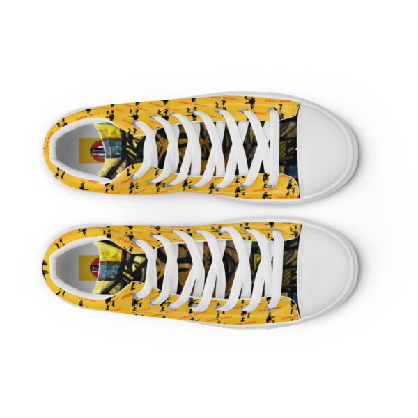 Jason Pierre Italy Men’s high top canvas shoes