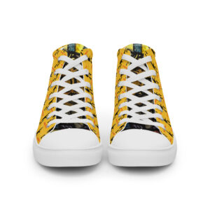 Jason Pierre Italy Men’s high top canvas shoes