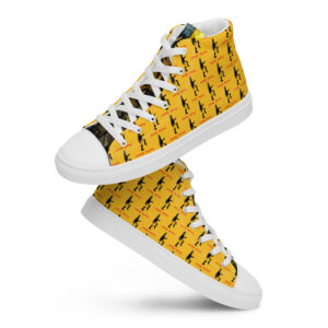 Jason Pierre Italy Men’s high top canvas shoes