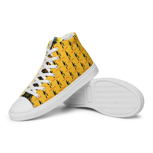 Jason Pierre Italy Men’s high top canvas shoes
