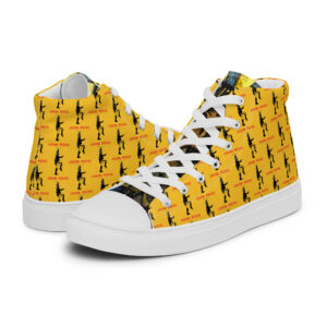 Jason Pierre Italy Men’s high top canvas shoes