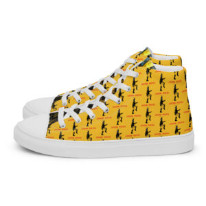 Jason Pierre Italy Men’s high top canvas shoes