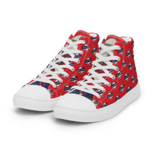 Jason Pierre Italy Men’s high top canvas shoes