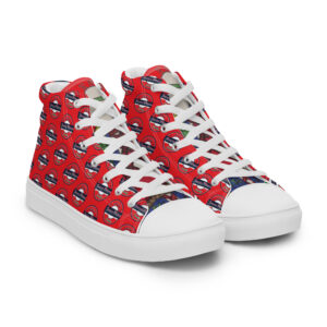 Jason Pierre Italy Men’s high top canvas shoes