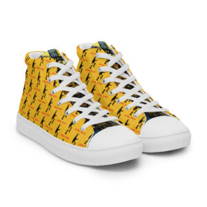 Jason Pierre Italy Men’s high top canvas shoes